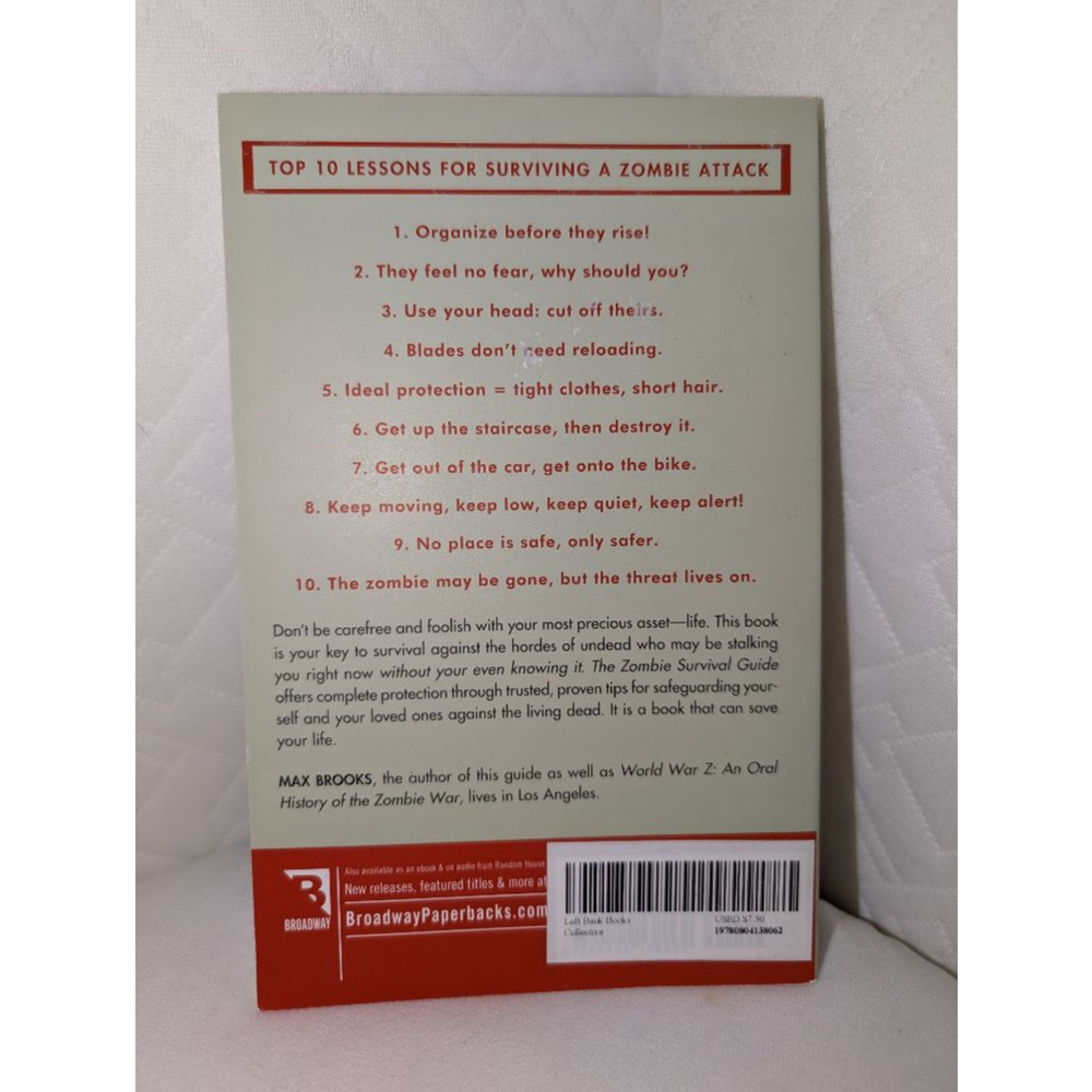Zombie Survival Guide Book Softback - Picture 3 of 9